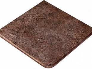 Ступень угловая Exagres Metalica 327 Cherry 330x330 мм R10.